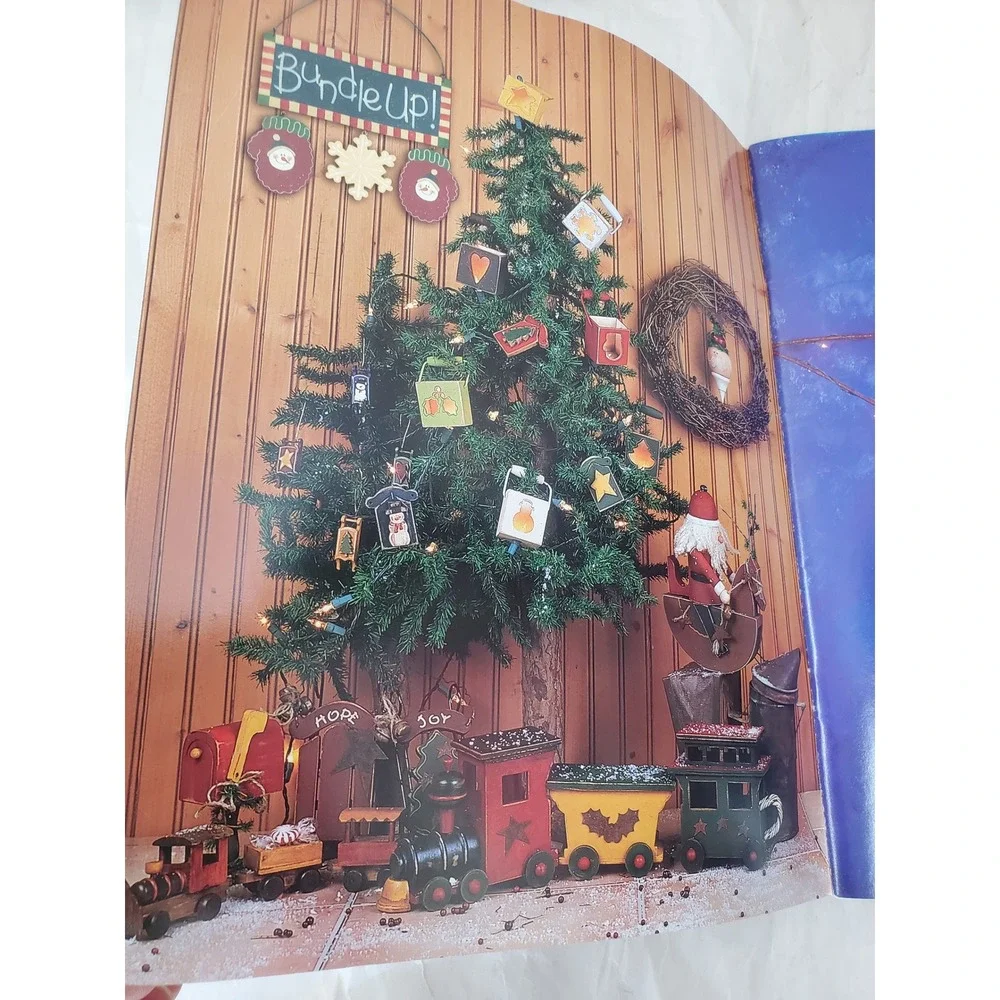 Provo Craft Christmas Medley Pattern Book Marie Cole Wood Craft Designs 40-6219